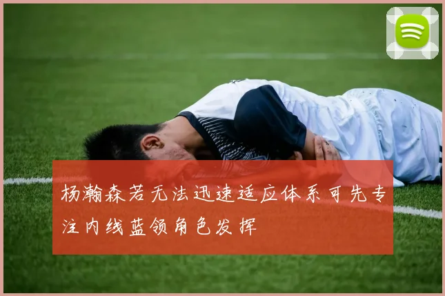 杨瀚森若无法迅速适应体系可先专注内线蓝领角色发挥